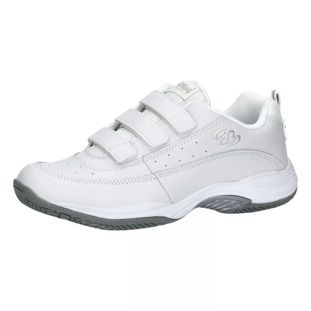 Brütting - Laufschuh  Klettverschluss  Racket V, für Damen, Weiss, Größe 37