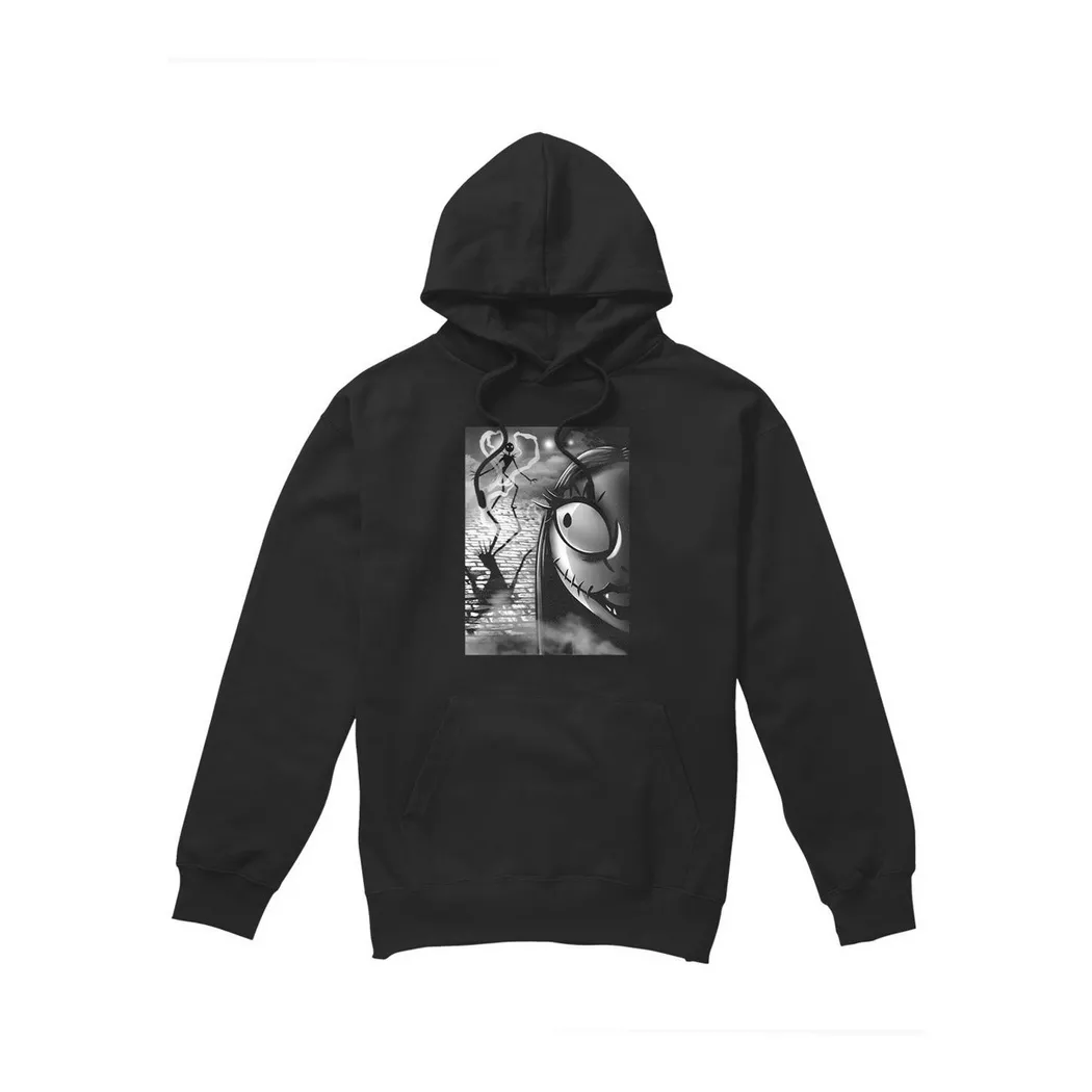 The Nightmare Before Christmas - Kapuzenpullover, für Herren, Schwarz, Größe L