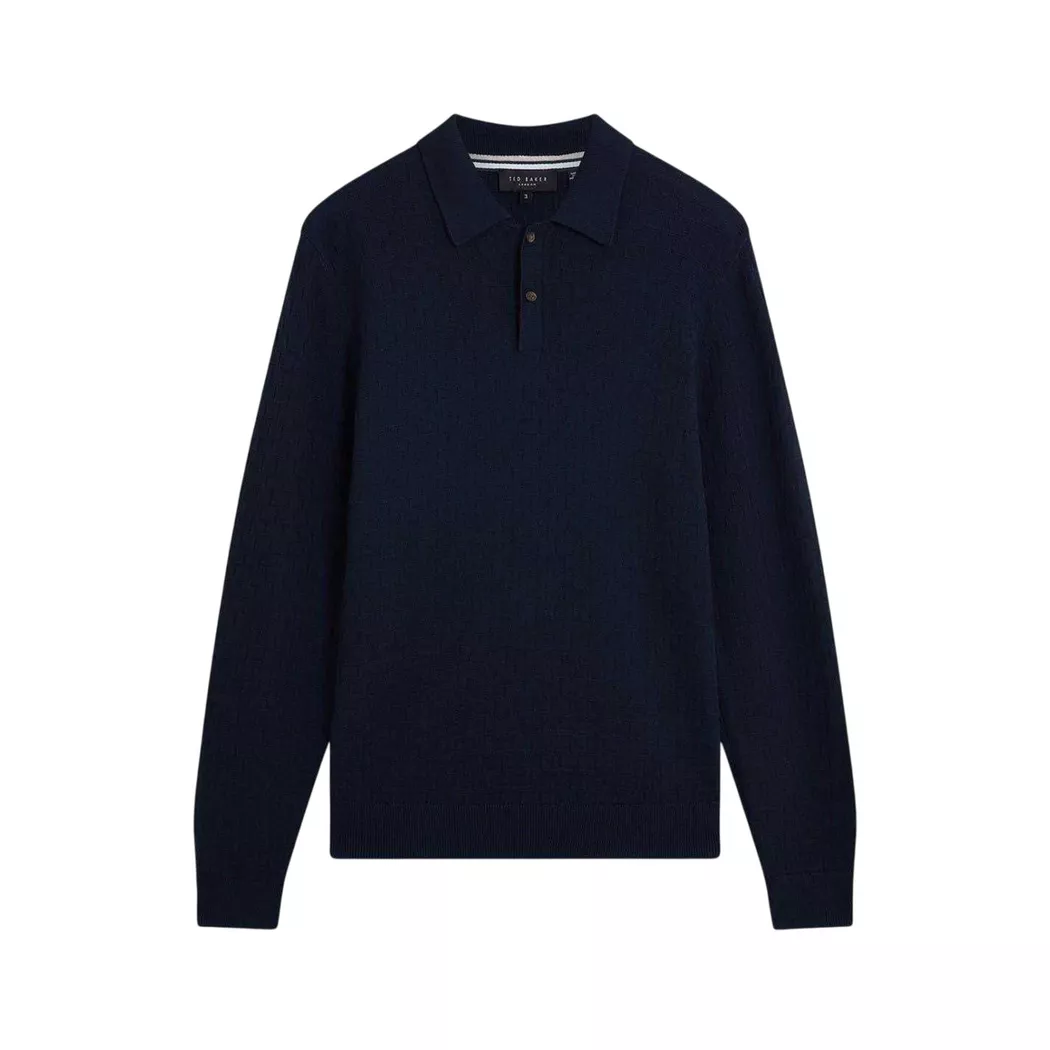 TED BAKER - Poloshirt, Kurzärmlig, für Herren, Marine, Größe XL