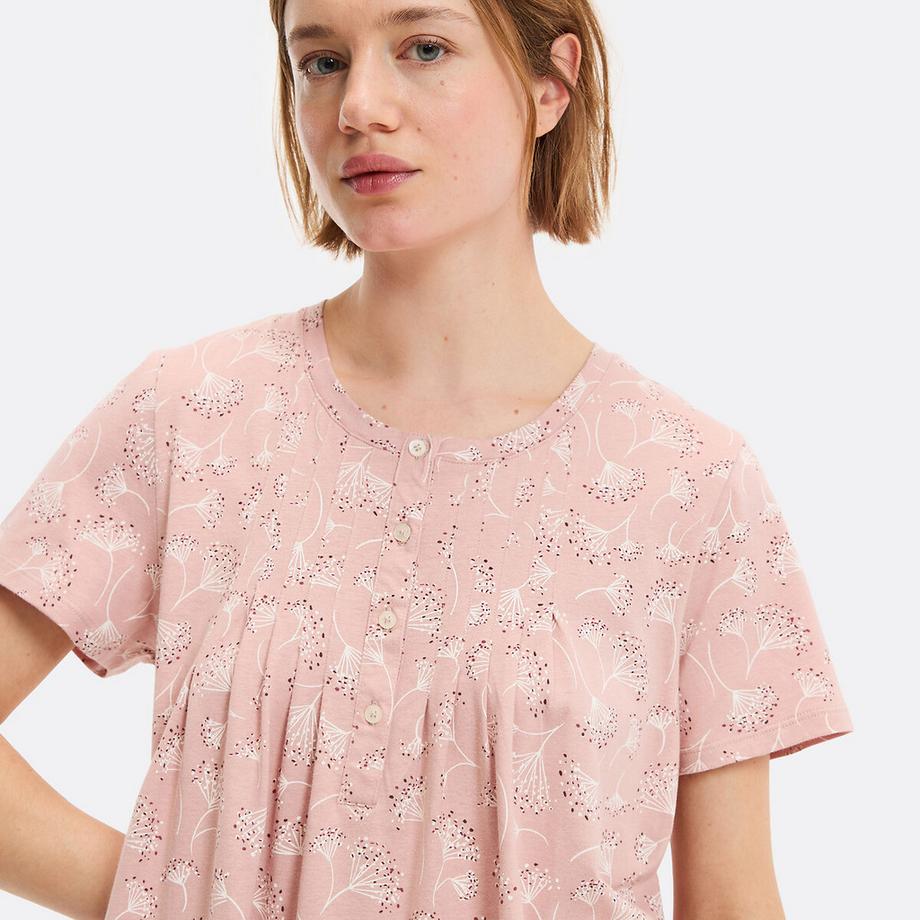 La Redoute Collections Camicia da notte maniche corte stampata  
