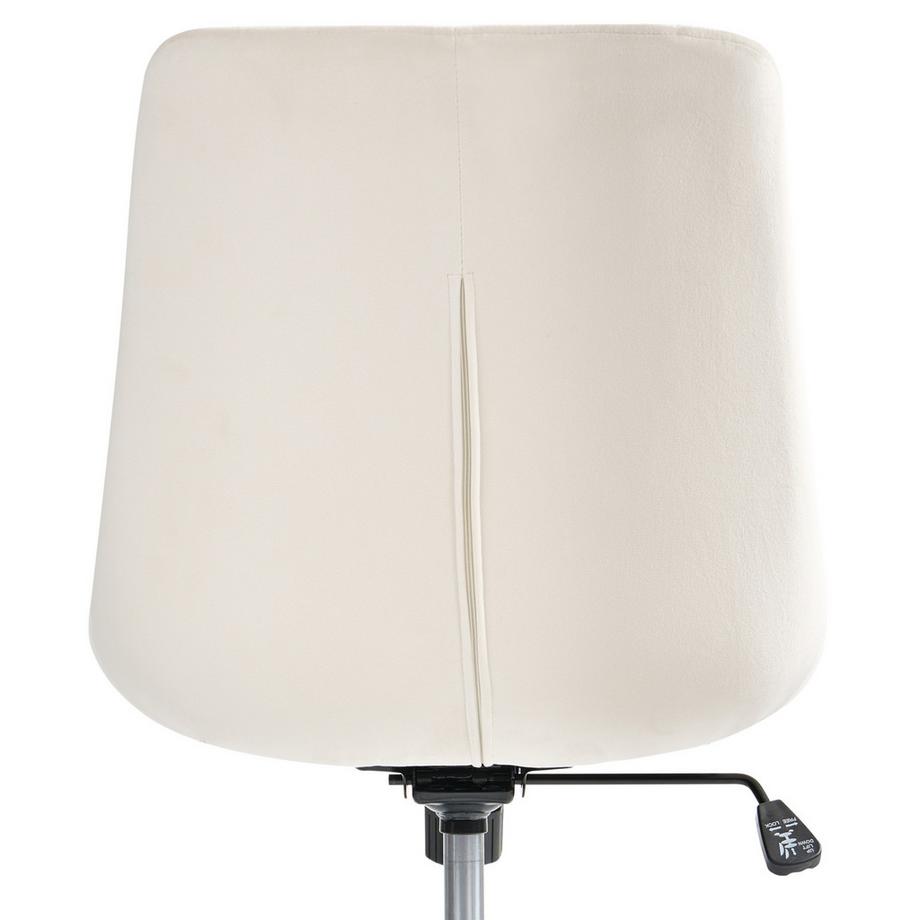 Beliani Chaise de bureau en Velours Scandinave MELROSE  