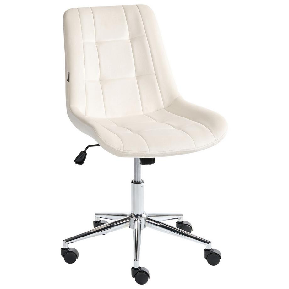 Chaise de bureau en Velours Scandinave MELROSE