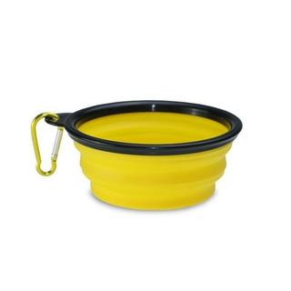 eStore Abreuvoir pliable pour chien - Jaune  
