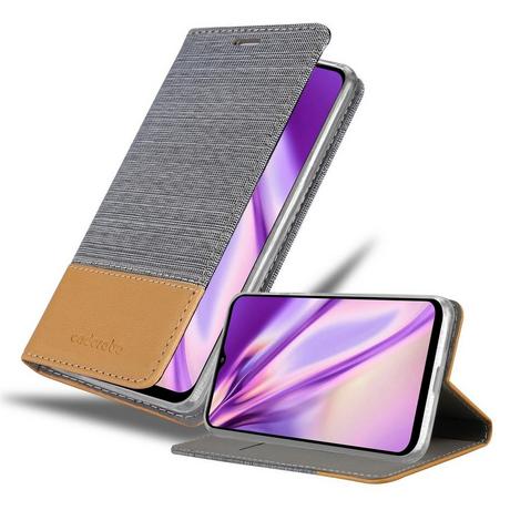 Cadorabo  Hülle für Samsung Galaxy A12  M12 Magnetverschluss, Kartenfach 