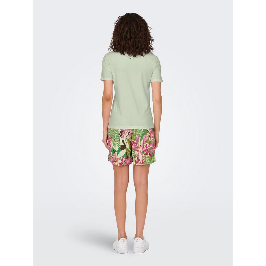 ONLY T-Shirt Imprimé Manches Courtes  