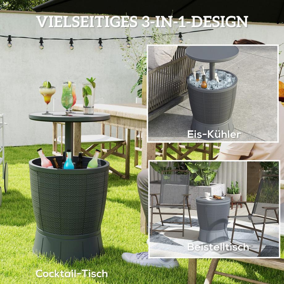 Outsunny table d'appoint  
