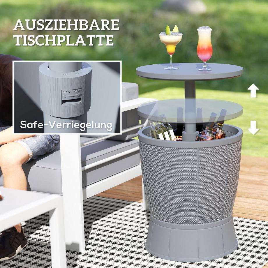 Outsunny table d'appoint  