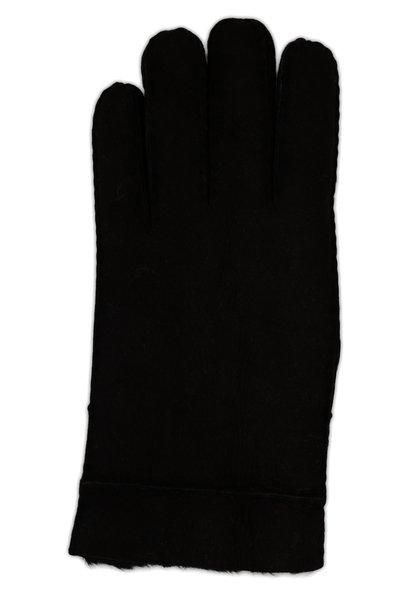 Image of Lammlederhandschuhe Mit Lammfell Damen Schwarz S