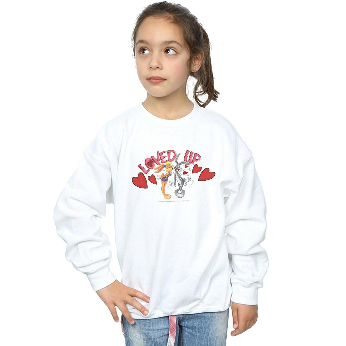 LOONEY TUNES  Valentine's Day Loved Up Sweatshirt 