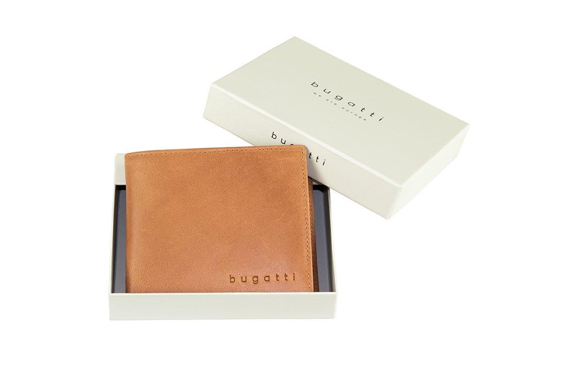 BUGATTI Volo Scheintasche mit Klappe Medium Cognac  