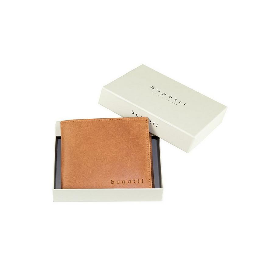 BUGATTI Volo Scheintasche mit Klappe Medium Cognac  