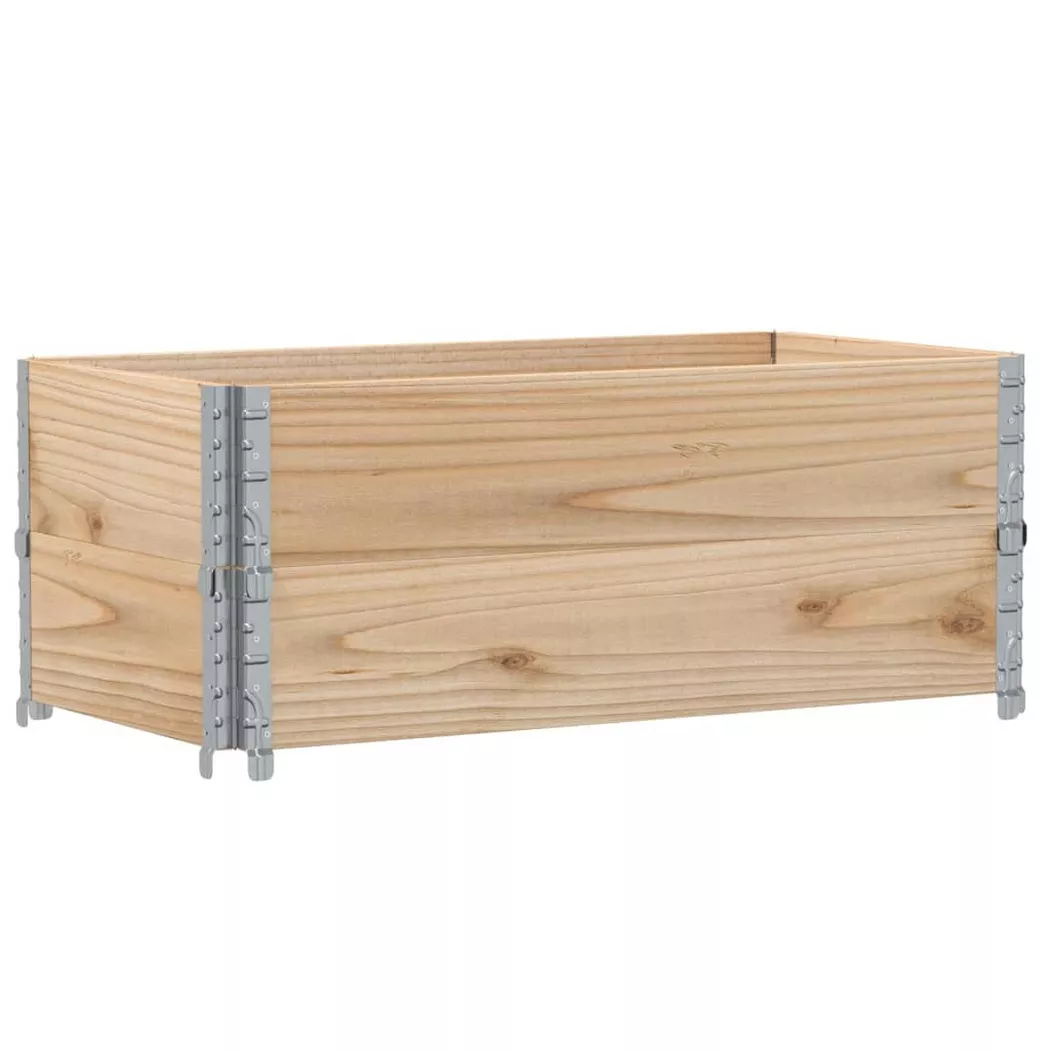 Vidaxl Fioriera Da Giardino 100x50 Cm In Legno Massello Di Pino