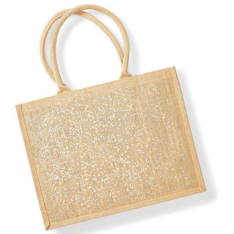 Westford Mill Borsa in iuta con glitter  