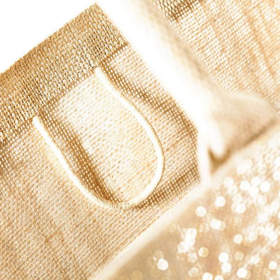 Westford Mill Borsa in iuta con glitter  