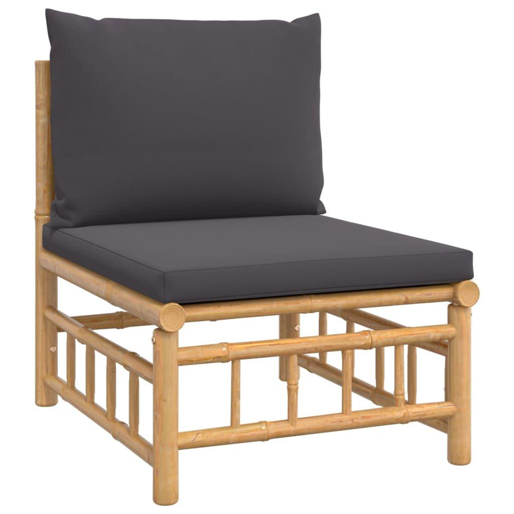 VidaXL Garten lounge set bambus  