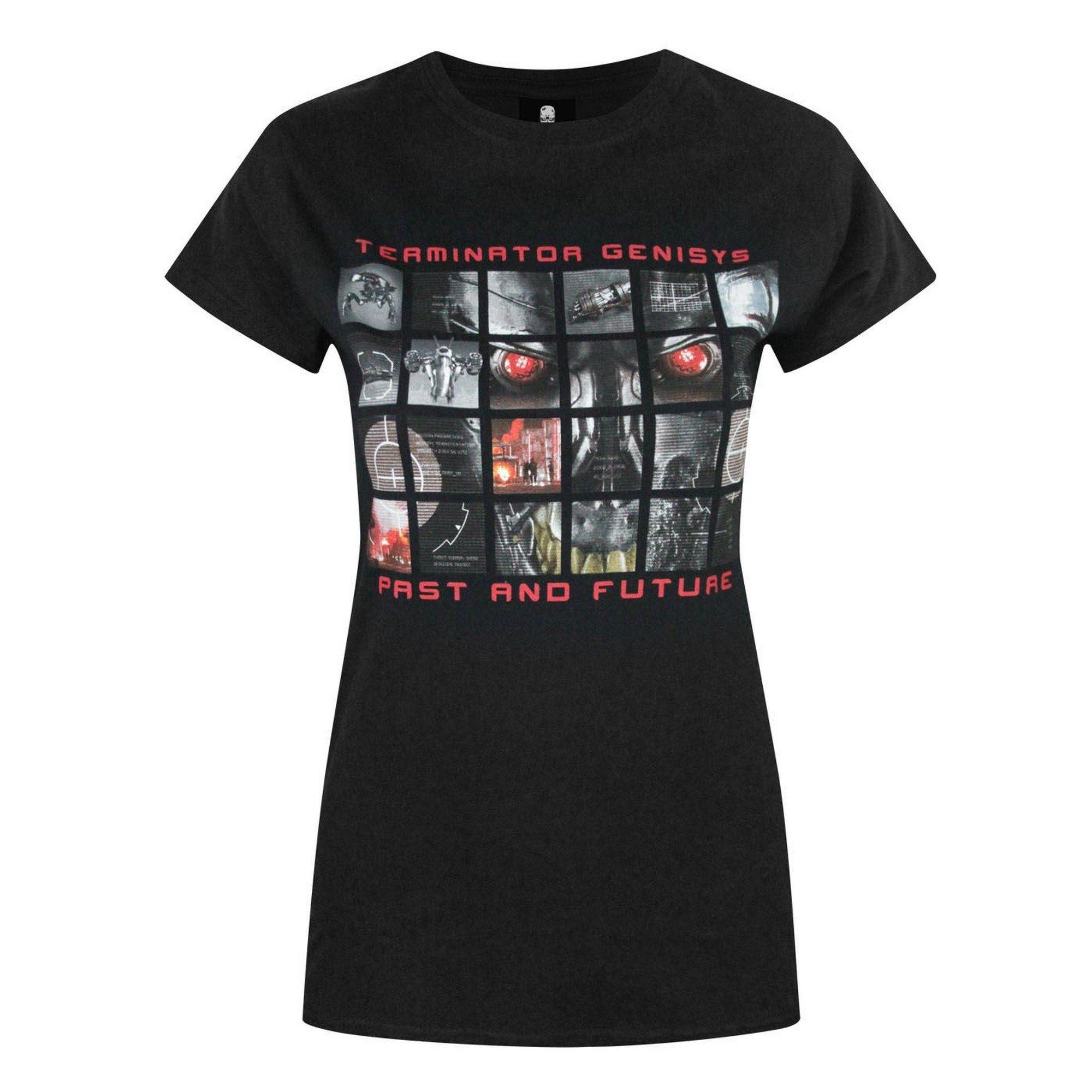 Image of Genisys Past And Future Tshirt Damen Schwarz XXL