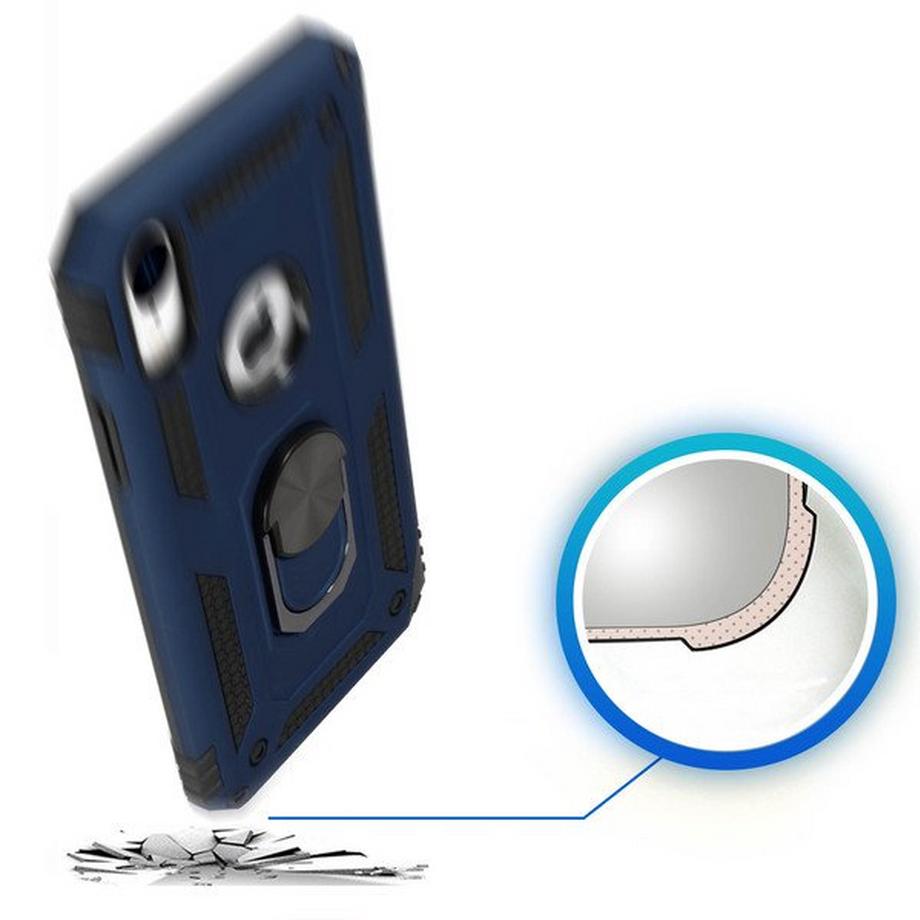 Avizar  Stoßfeste Hülle iPhone XR Dunkelblau 