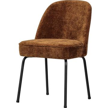 Chaise de salle à manger Vogue 3D-Chenille brun moyen