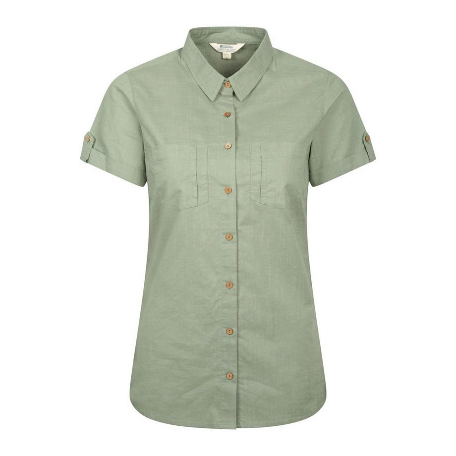Mountain Warehouse Coconut Kurzarm Button Down Hemd  