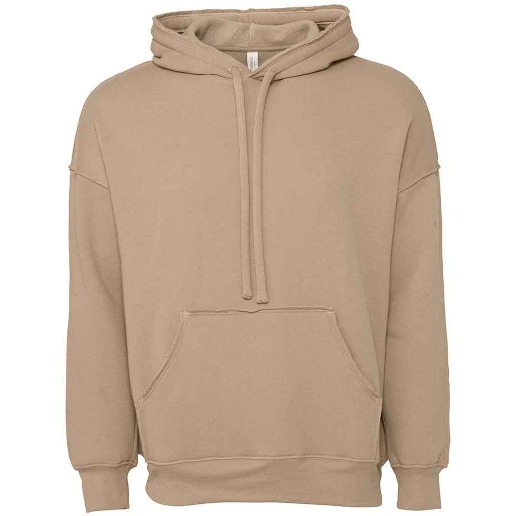 Image of Kapuzenpullover Rohe Nähte Damen Tan XS