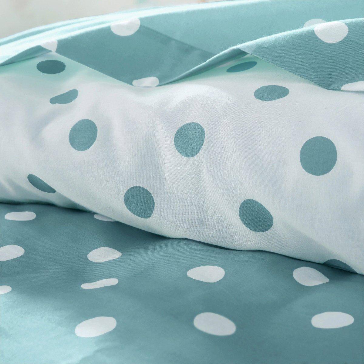 La Redoute Intérieurs Housse de couette pur coton imprimé pois  