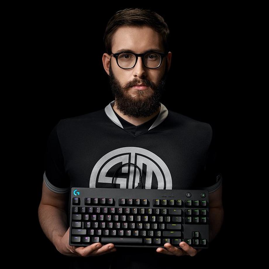 logitech G  G Pro clavier USB QWERTZ Allemand Noir 