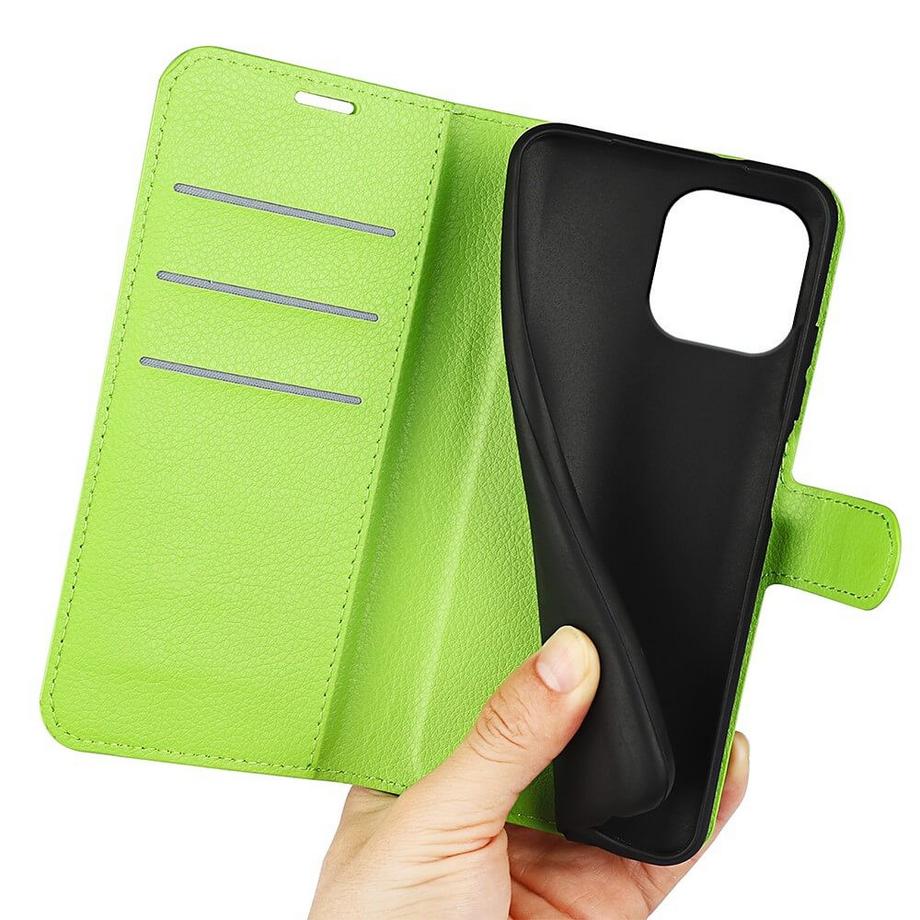 Cover-Discount  iPhone 15 Pro - Leder Etui Hülle 