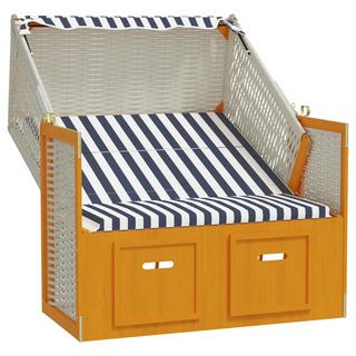 VidaXL Strandkorb poly-rattan  