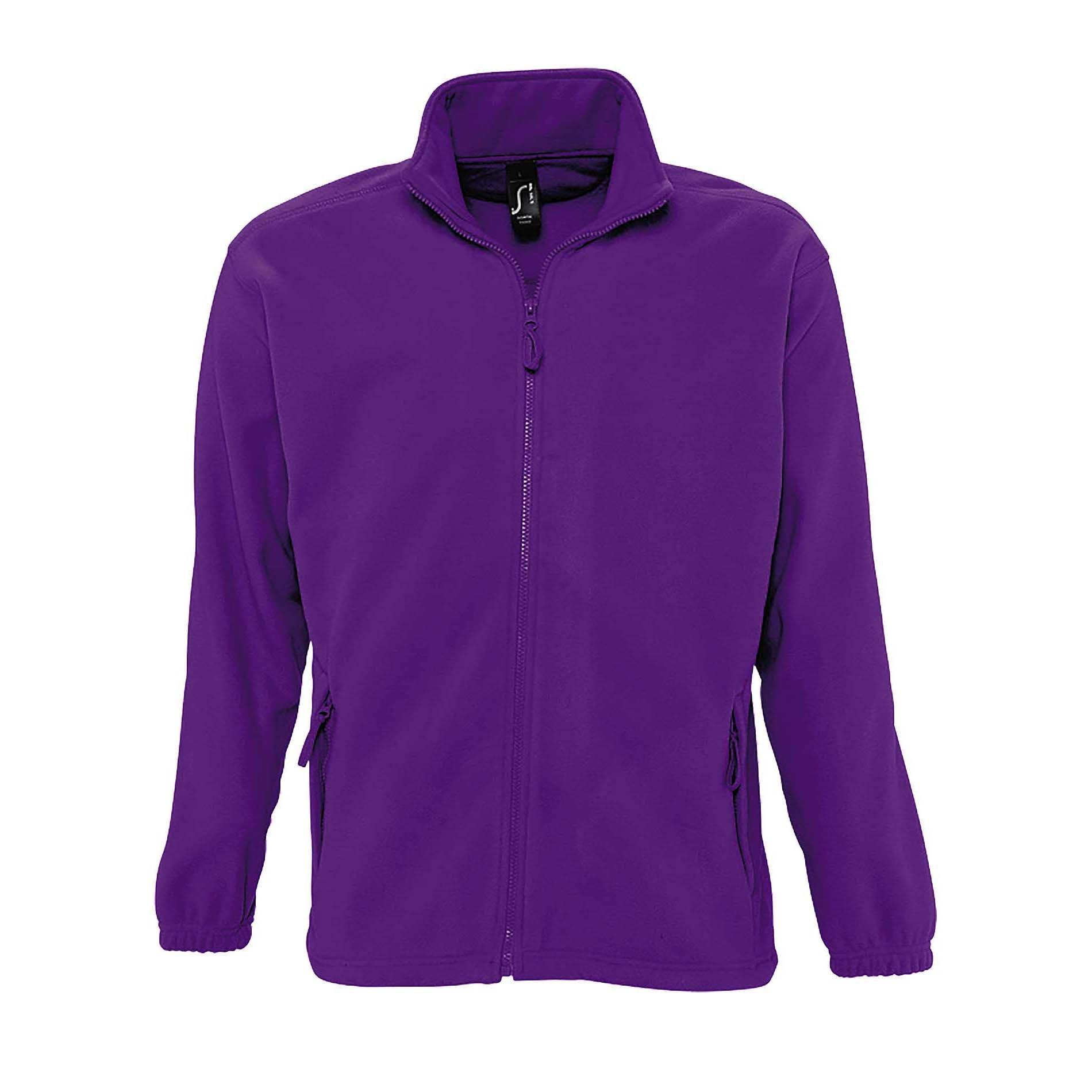 Image of Outdoor Fleece Jacke North Herren Lila S