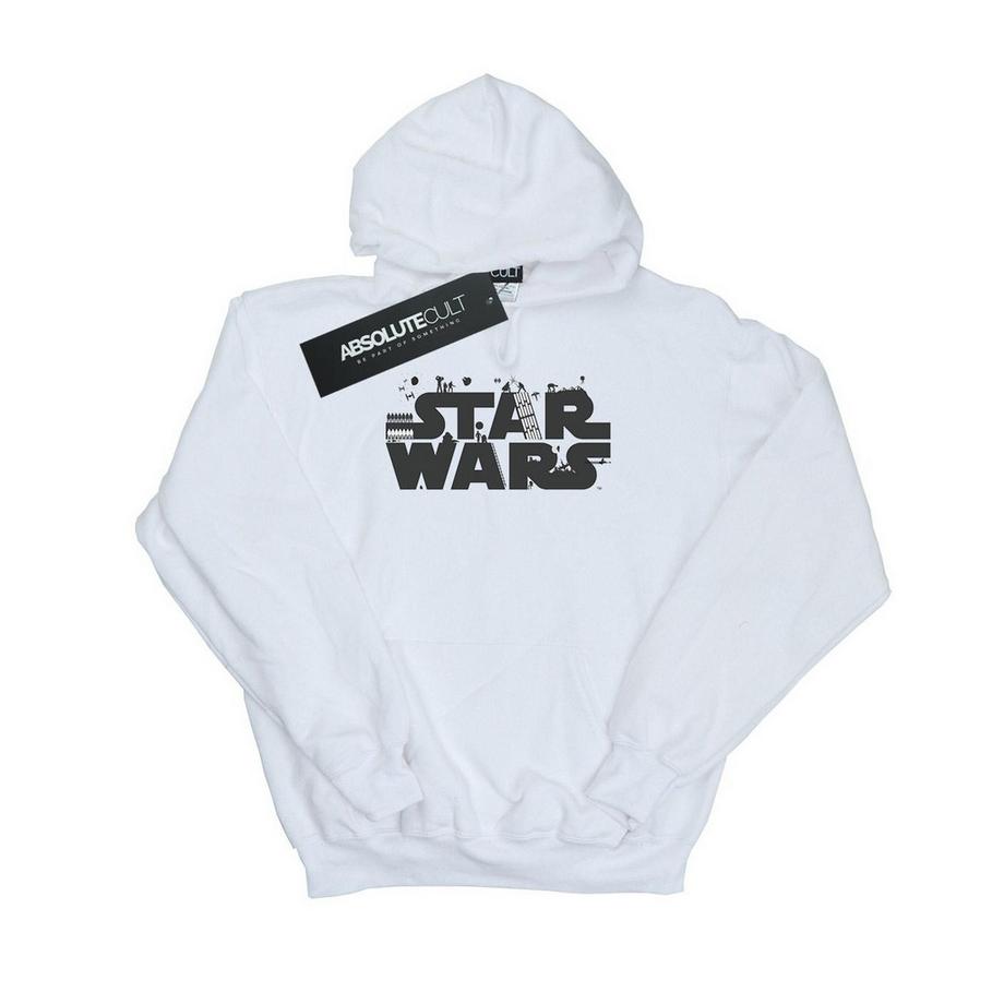 STAR WARS Star Wars Logo Sweat à capuche  