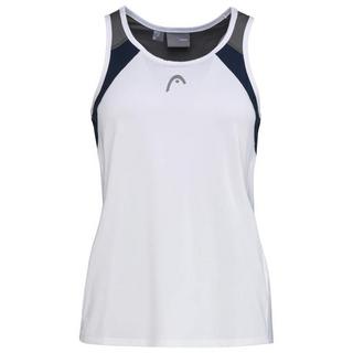 Head  Club Tank Top G weiss/dunkelblau 