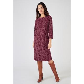 Damart  Jacquard-Strickkleid 