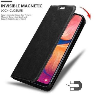 Cadorabo  Hülle für Samsung Galaxy A10e / A20e Magnetverschluss, Kartenfach 