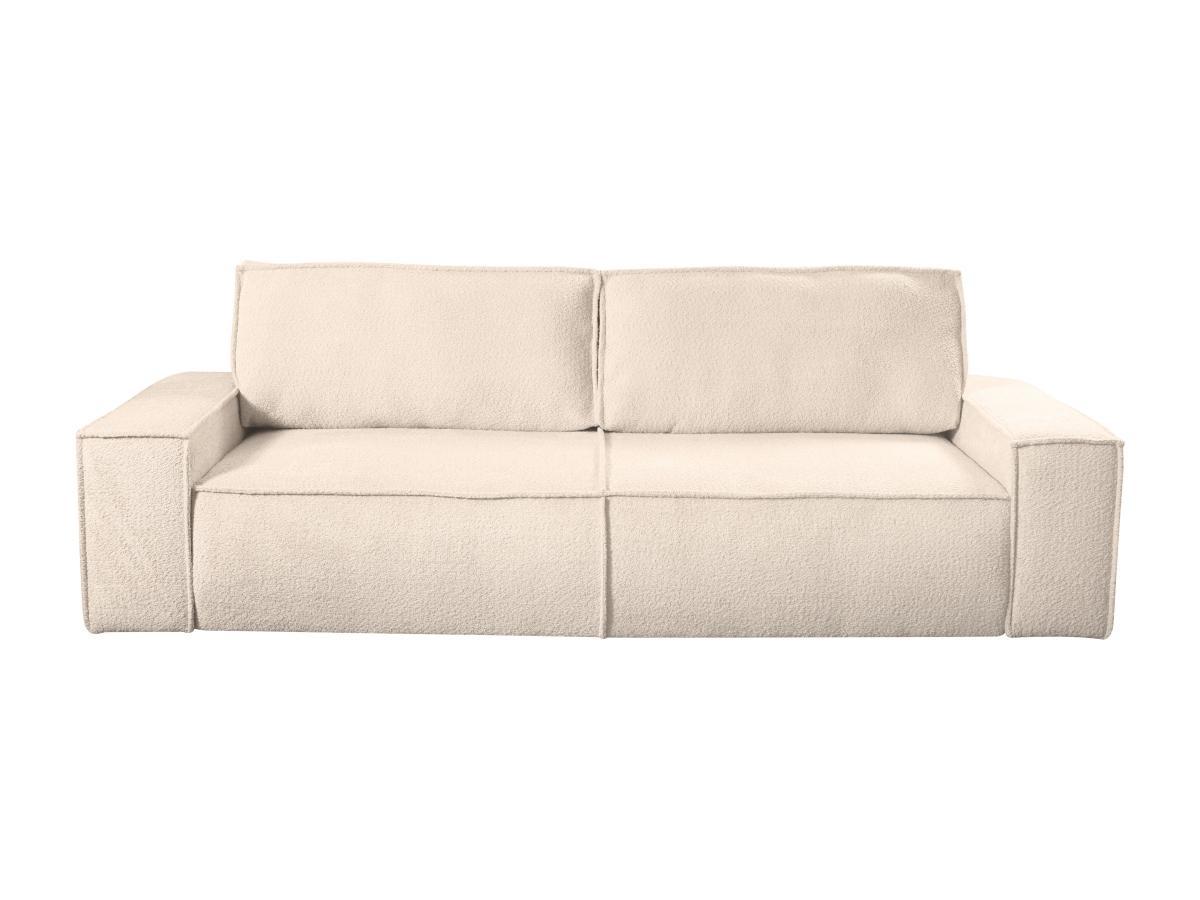 PASCAL MORABITO Schlafsofa 3Sitzer BoucléStoff AMELIA von PASCAL MORABITO  