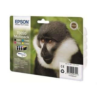 EPSON  Monkey Multipack "Singe" 4 couleurs - Encre DURABrite Ultra noire, cyan, magenta, jaune 