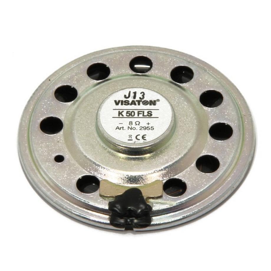 Visaton  Visaton K 50 FLS haut-parleur Noir Avec fil 1 W 