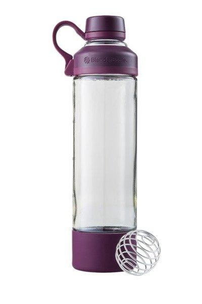 Blender Bottle  20oz / 600ml BlenderBottle Mantra Glas, Plum 