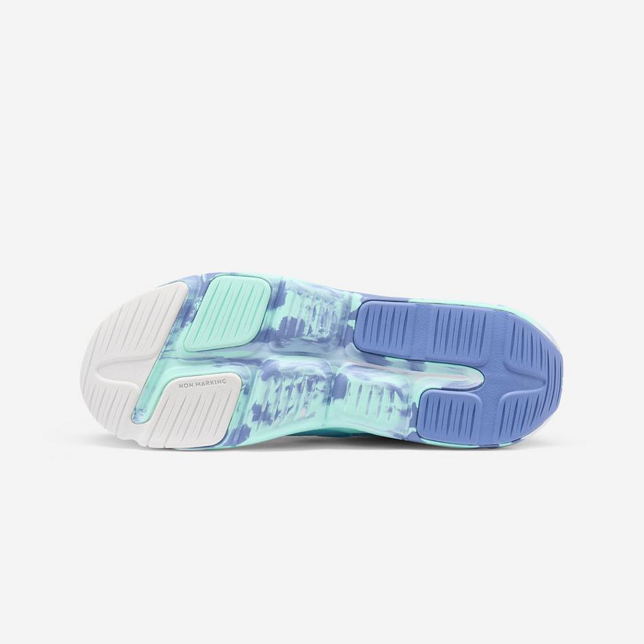 DECATHLON Kinder Klett Elastische Schnürsenkel Sportschuhe  