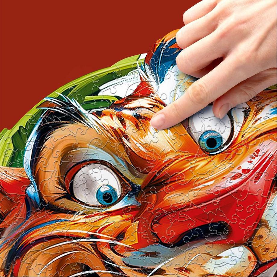 Escape Welt  Holz-Puzzle Tiger 