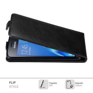 Cadorabo  Housse compatible avec Samsung Galaxy J1 2016 - Coque de protection au design flip avec fermeture magnétique 