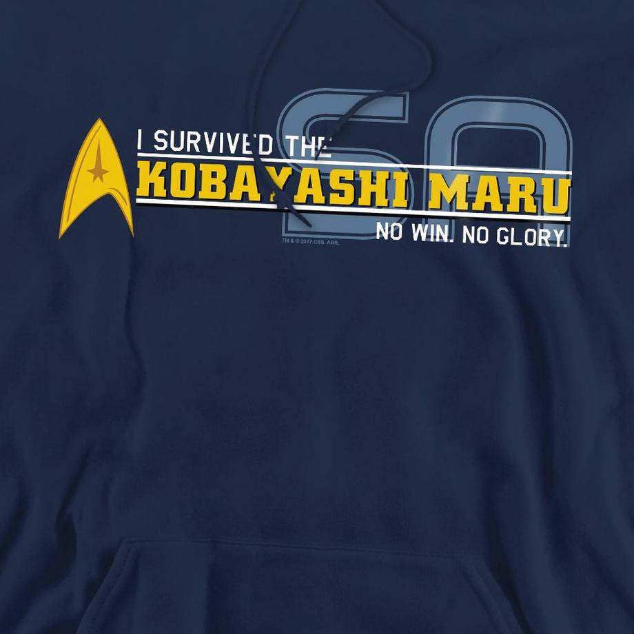 Star Trek I Survived Felpa con cappuccio  