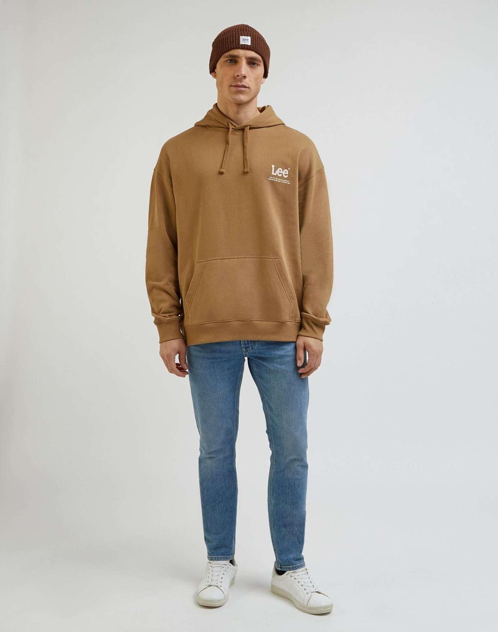 Lee  Sweatshirts Loose Logo Hoodie 