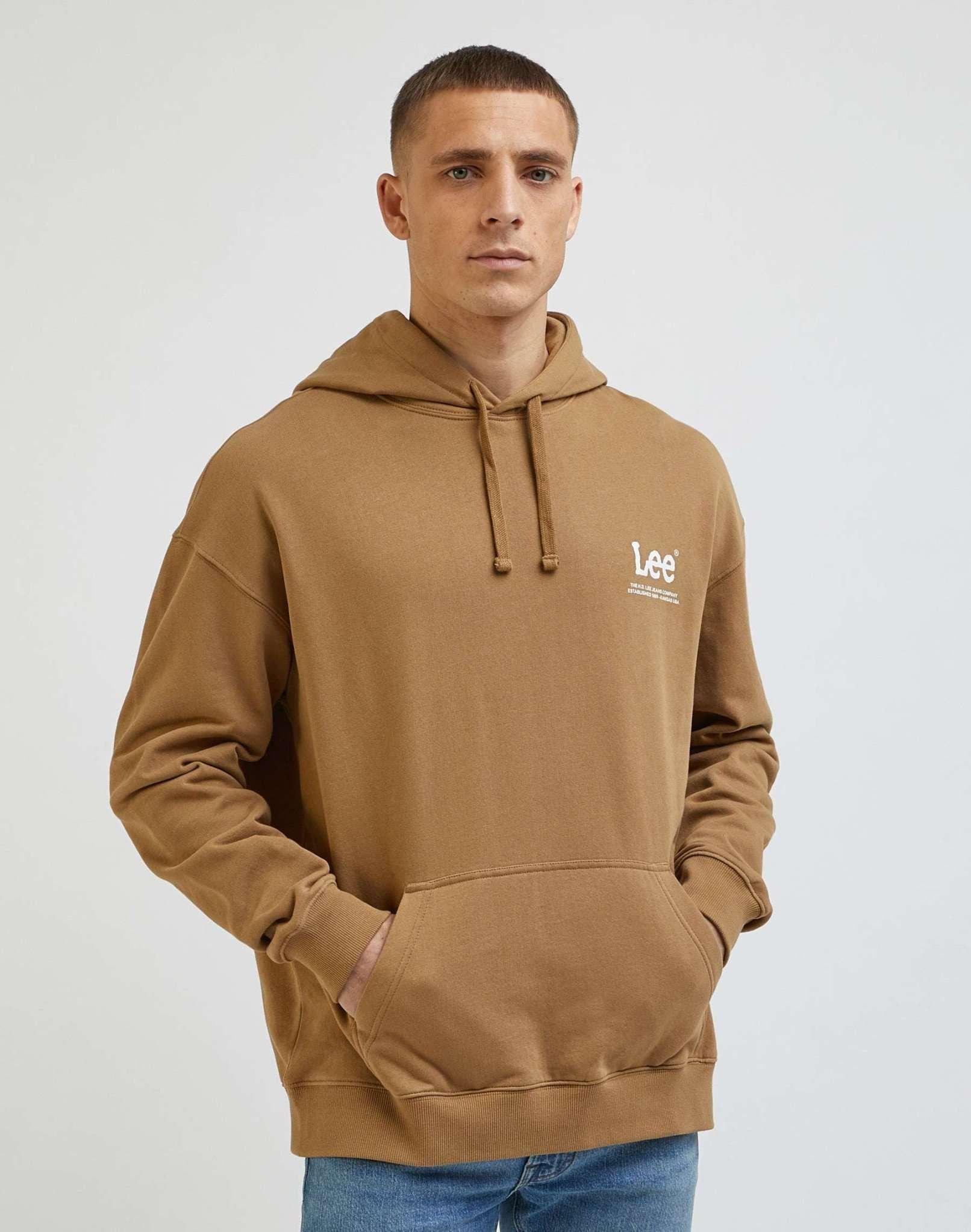 Lee  Sweatshirts Loose Logo Hoodie 