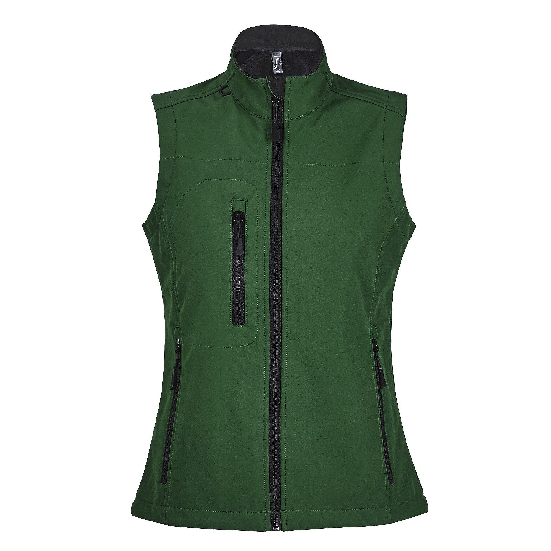 Image of Rallye Softshellbodywarmer Softshellweste Damen Grün L