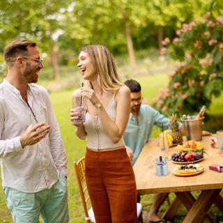 Northix Cendrier avec couvercle rotatif  