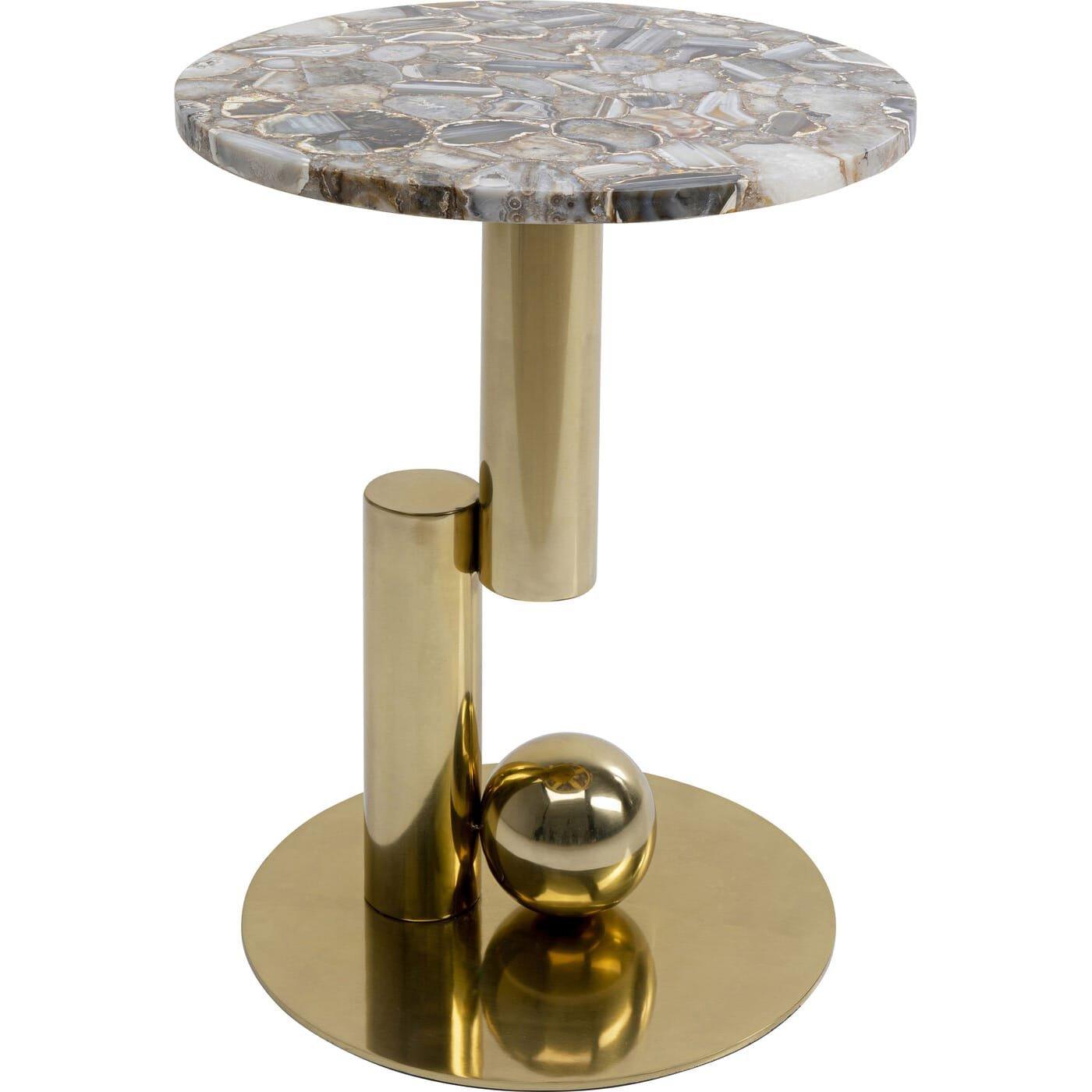 KARE Design Table d'appoint Agate Taille vers 46  