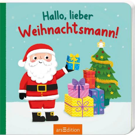 Hallo, lieber Weihnachtsmann! Volk, Katharina E.; Daubney, Kate (Illustrationen) Copertina rigida 