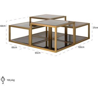 mutoni Table basse Loua (série de 4)  