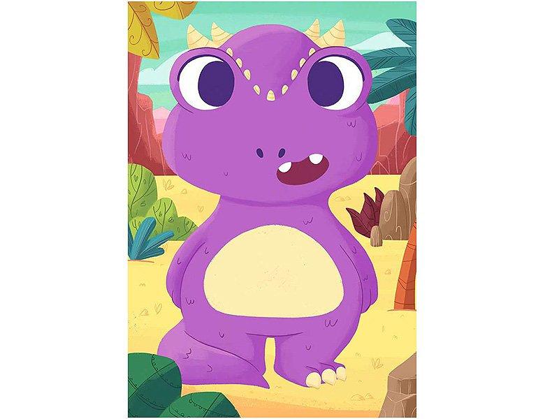 Ravensburger  Ravensburger Kinderpuzzel 3x24 stukjes Mix & Match Schattige dino´s 