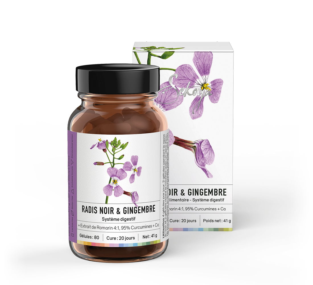 Sekoya Swiss  Schwarzer Rettich & Ingwer | Leberentgiftung 